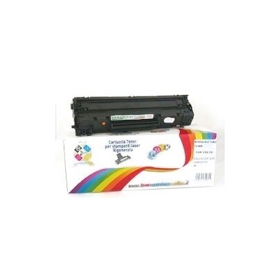Toner Rigenerato Canon 713 Rif. Canon 1871B002 Nero Pagine 2.000 per Canon I-Sensys LBP-3250