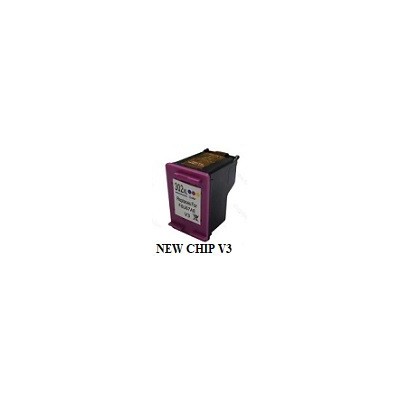 Cartuccia Compatibile per HP Officejet 3830 HP 302XL F6U67AE Colore 6X3ML New Chip V3