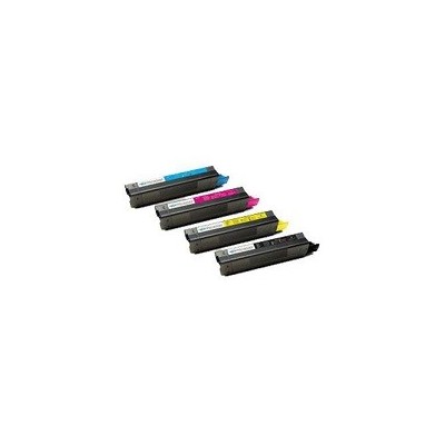 Oki C3100 Toner Rigenerato per Oki C3100 C3200 C5100 C5200 C5300 C5400 Pagine 3.000 per colore