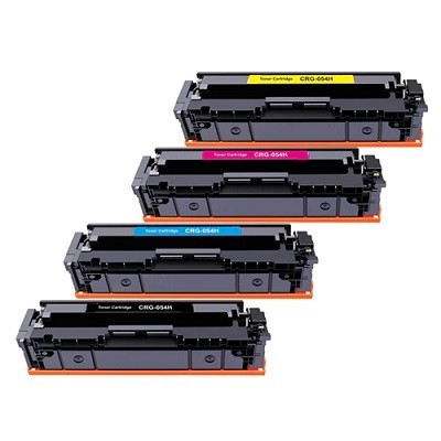 Toner 054H Compatibile per Canon I-Sensys LBP 621CW Nero Pagine 3.200 Colore Pagine 2.500