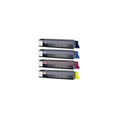 Oki C5650 Toner Rigenerato per Oki C5650 Oki C5750 Nero Pagine 6.000 Colore Pagine 2.000