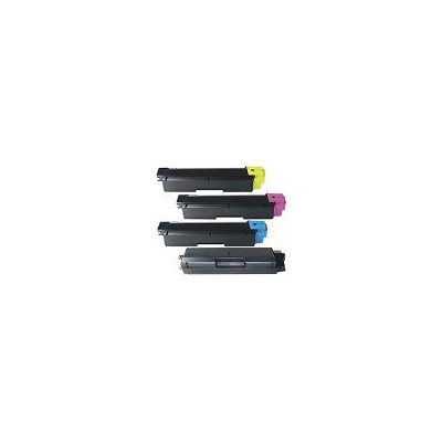 Kyocera TK-5270 Toner Rigenerato per Kyocera Ecosys P6230 M6230 M6630 TK5270 Con Vaschetta Nero Pagine 8.000 Colore Pagine 6.000