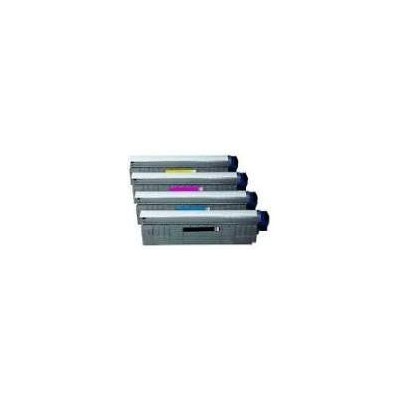 Oki C810 Toner Rigenerato per Oki C810N C810DN C830N Oki C810 Oki C830 Pagine 8.000 Nero e Colore