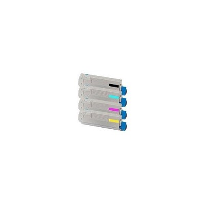 Oki MC-860 Toner Rigenerato per Oki MC-860DN Nero Pagine 9.500 - Colore Pagine 10.000