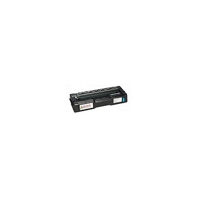 Ricoh Toner Rigenerato per Ricoh Aficio SP C250 Rif. Ricoh 407544 Ciano Pagine 1.600