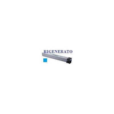Toner Rigenerato per Samsung MultiXpress X7400 X7500 X7600 Rif. Samsung CLT-C806S CLT-806S Ciano Pagine 30.000