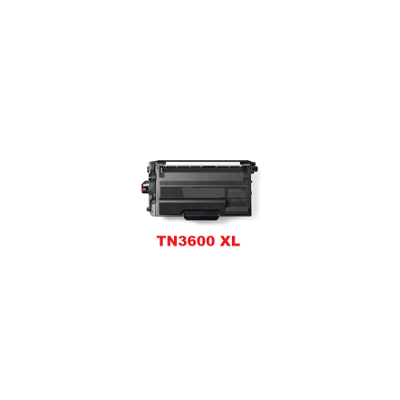 Toner TN-3600XL Compatibile per Brother HL-L5210 MFC-L5710 TN3600XL Nero Pagine 6.000