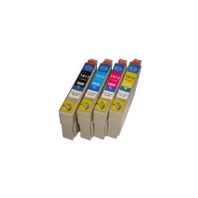 Epson 18xl Cartuccia Compatibile per Epson XP30 XP102 XP202 Nero ML 17 Colore ML 13