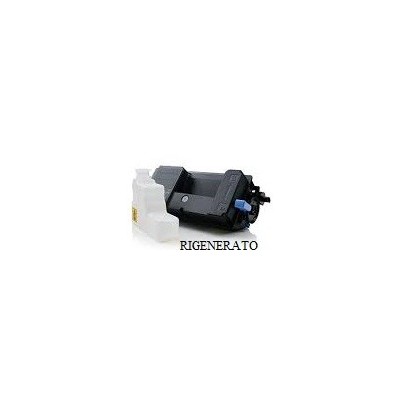Kyocera TK-3110 Toner Rigenerato per Kyocera FS-4100DN TK3110 con Vaschetta 1T02MT0NL0 Nero Pagine 15.500