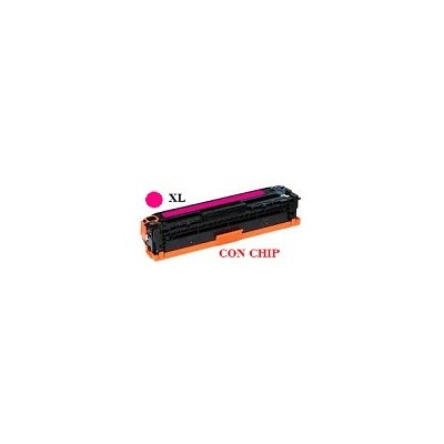 Toner W2213X Magenta Compatibile per HP Color Laserjet Pro-M255 Pro-MFP M282nw 207X CON CHIP Pagine 2.450
