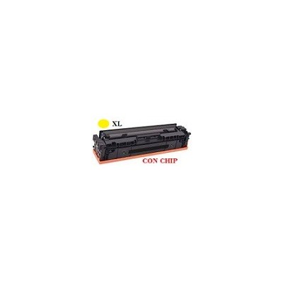Toner W2212X Giallo Compatibile per HP Color Laserjet Pro-M255 Pro-MFP M282nw 207X CON CHIP Pagine 2.450