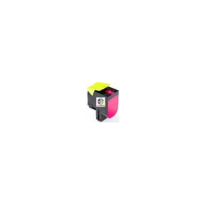Toner Rigenerato per Lexmark CX 410 Lexmark CX 510 Rif. Lexmark 80C2HM0 Magenta Pagine 3000