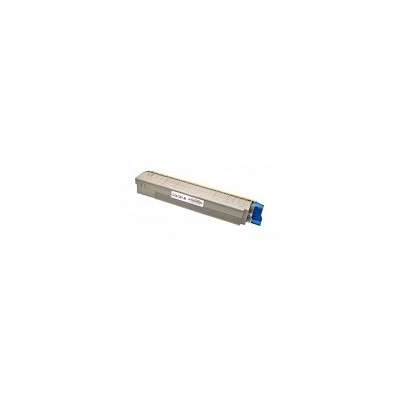 Oki Toner Compatibile per Oki C801N C821N 44643004 Nero Pagine 7.000