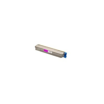 Oki Toner Compatibile per Oki C801N C821N 44643002 Magenta Pagine 7.300