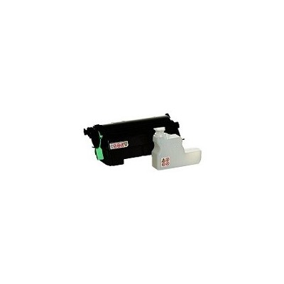 Ricoh Toner Rigenerato per Ricoh Aficio SP C5300 SP C5310 MP 501 MP 601 407824 Con Vaschetta Nero Pagine 25.000
