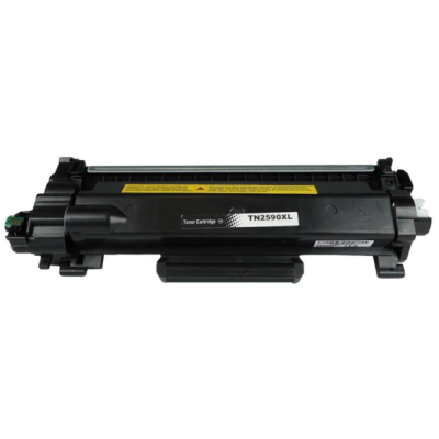 Toner TN-2590XL Compatibile per Brother MFC-L2802 MFC-L2862 HL-L2402 TN2590XL Nero Pagine 3.000