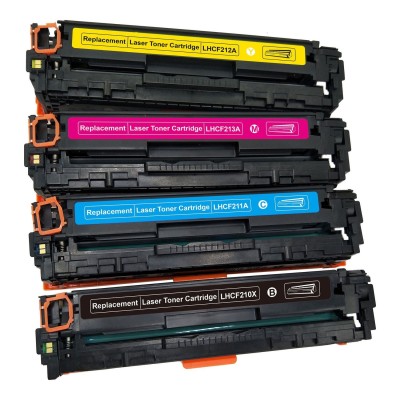 HP Toner 131A 131X Rigenerato per HP Laserjet Pro M251N CF210X CF210A CF211A CF212A CF213A