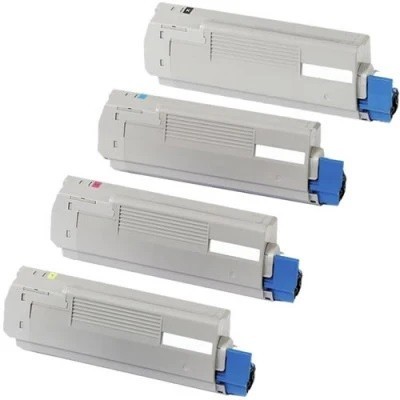 Toner Rigenerato per Oki C5850 C5950 Nero Pagine 8.000 Colore Pagine 6.000
