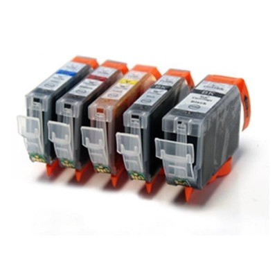 CLI-526 Cartuccia Compatibile per Canon Pixma IP-4850 Con Chip ML 9 Nero e Colori