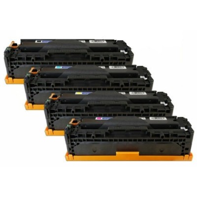 Canon 729 Toner Rigenerato per Canon I-Sensys LBP-7018C Nero Pagine 1.300 Colore Pagine 1.000