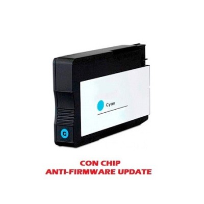 Cartuccia 953XL Ciano F6U16AE Compatibile con Chip Anti-Firmware per Hp Officejet 8210 Pagine 1.600