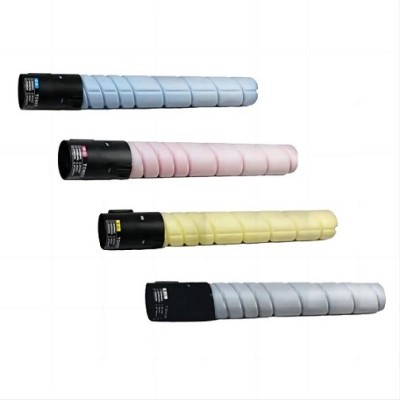 Toner TN-321 Rigenerato per Konica Minolta Bizhub C224 C284 C364 Nero Pagine 27.000 Colore Pagine 25.000