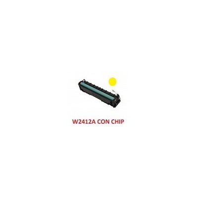 Toner Compatibile per HP Color LaserJet Pro M155 W2412A Giallo 216A CON CHIP Pagine 850