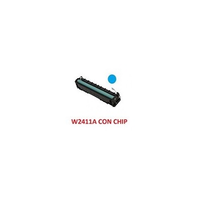 Toner Compatibile per HP Color LaserJet Pro M155 W2411A Ciano 216A CON CHIP Pagine 850
